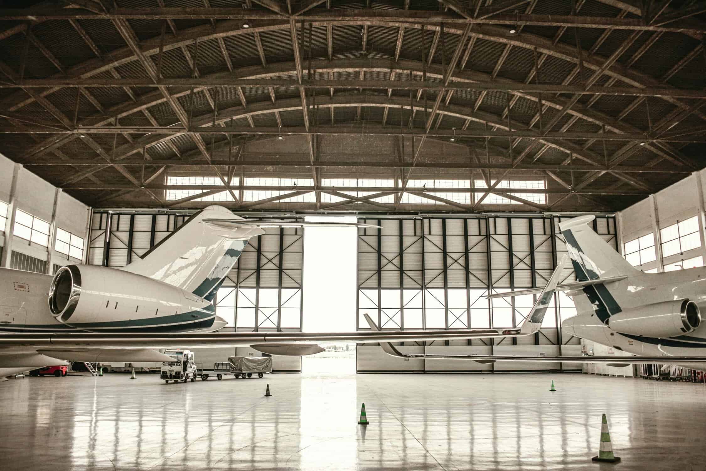 Airplane hangar