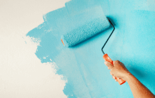 how to paint textured walls