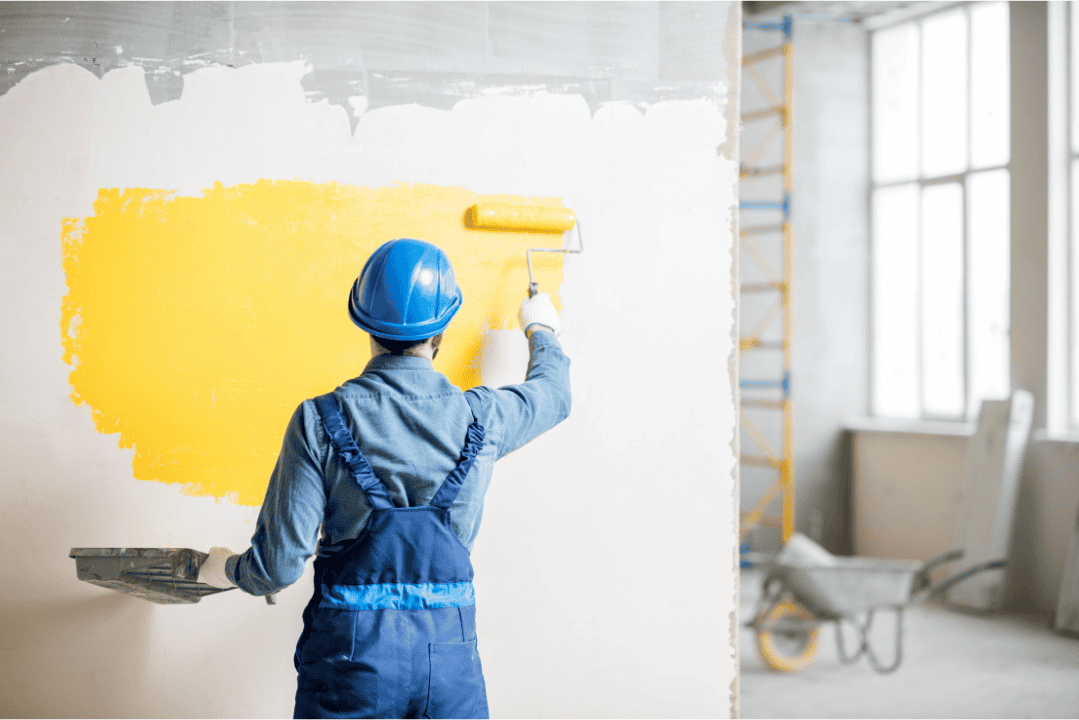 how to paint textured walls